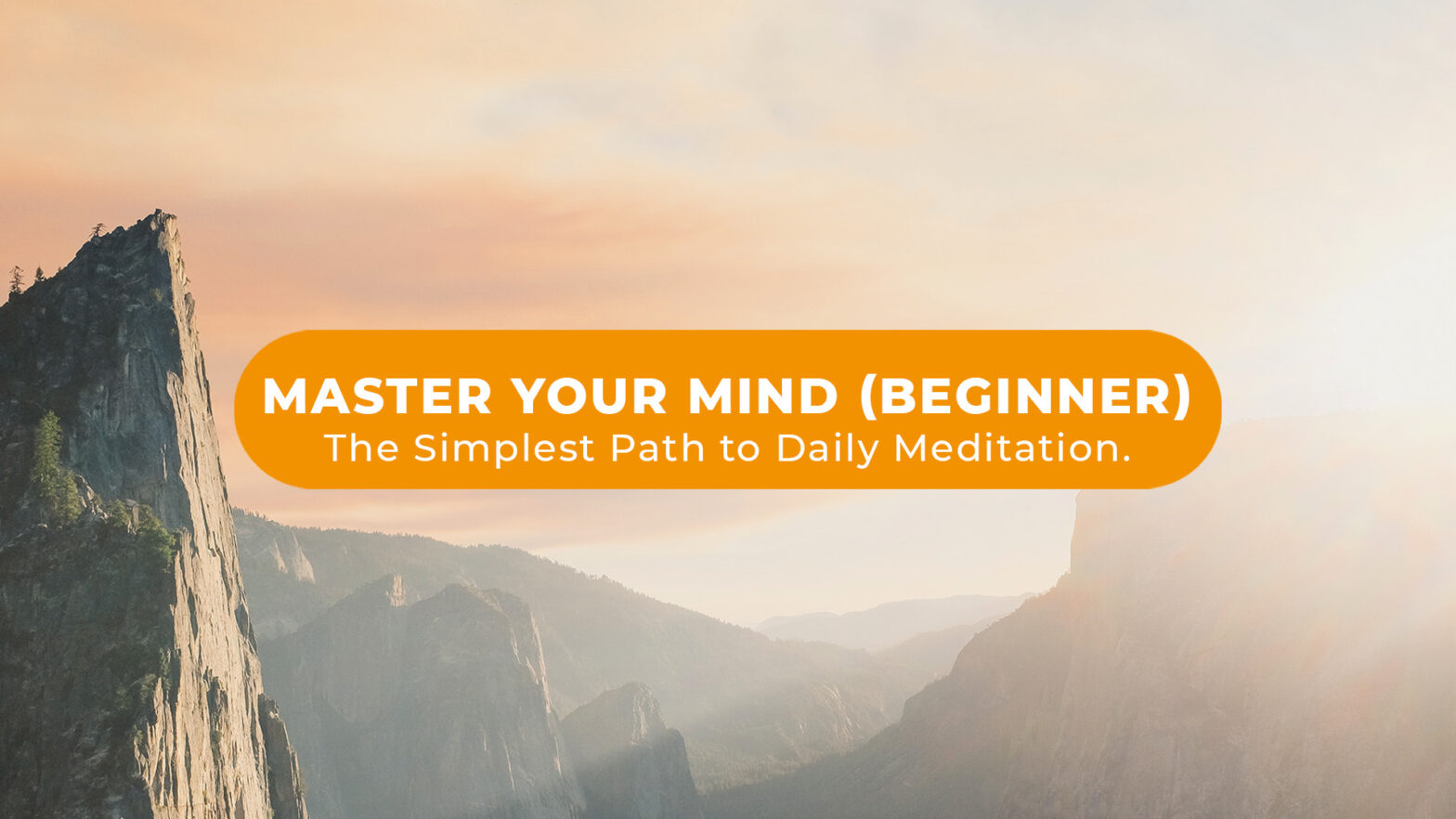 guided meditation program or beginners